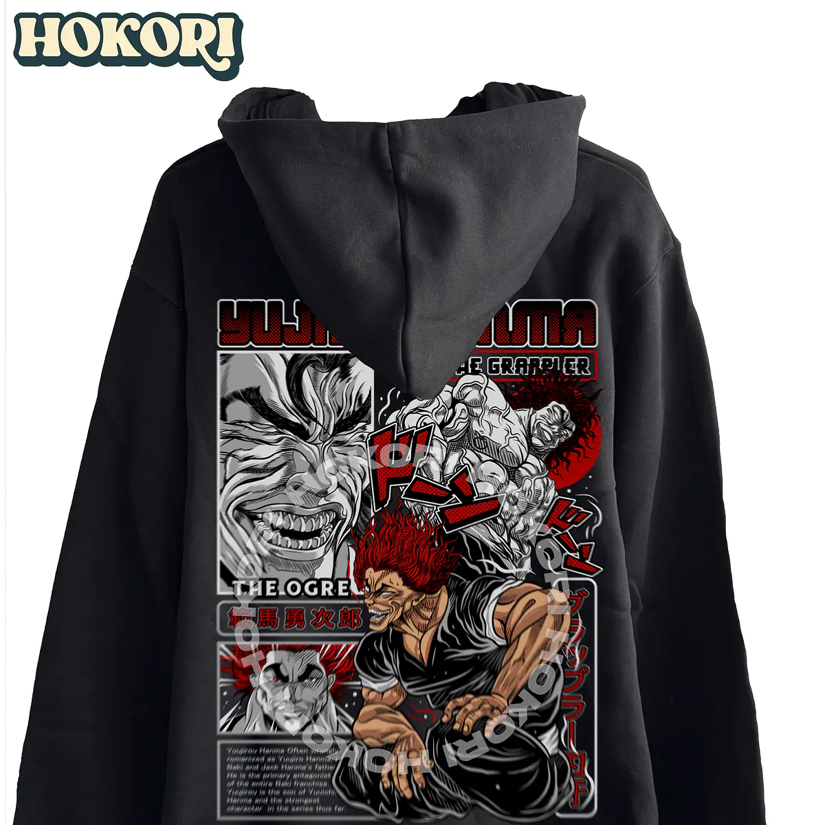 Poleron Yujiro Hanma de Baki