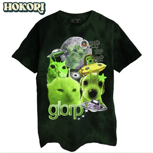 Polera Glorp Cat Alien