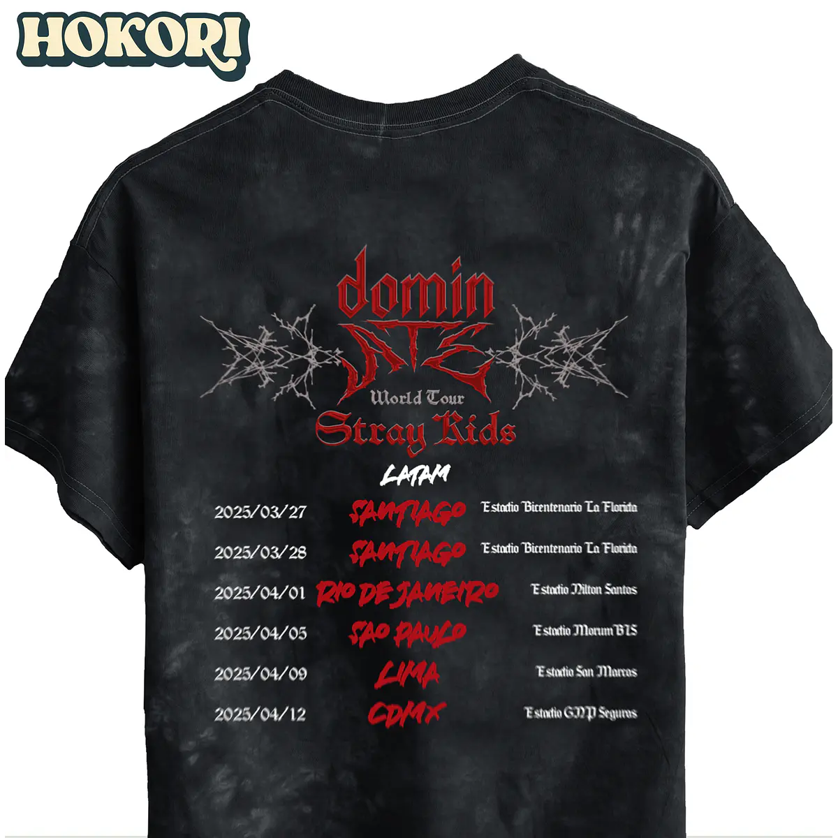 Polera Dominate World Tour