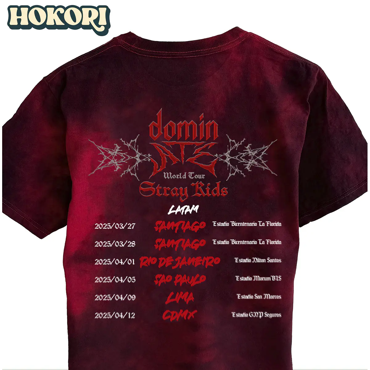 Polera Dominate World Tour