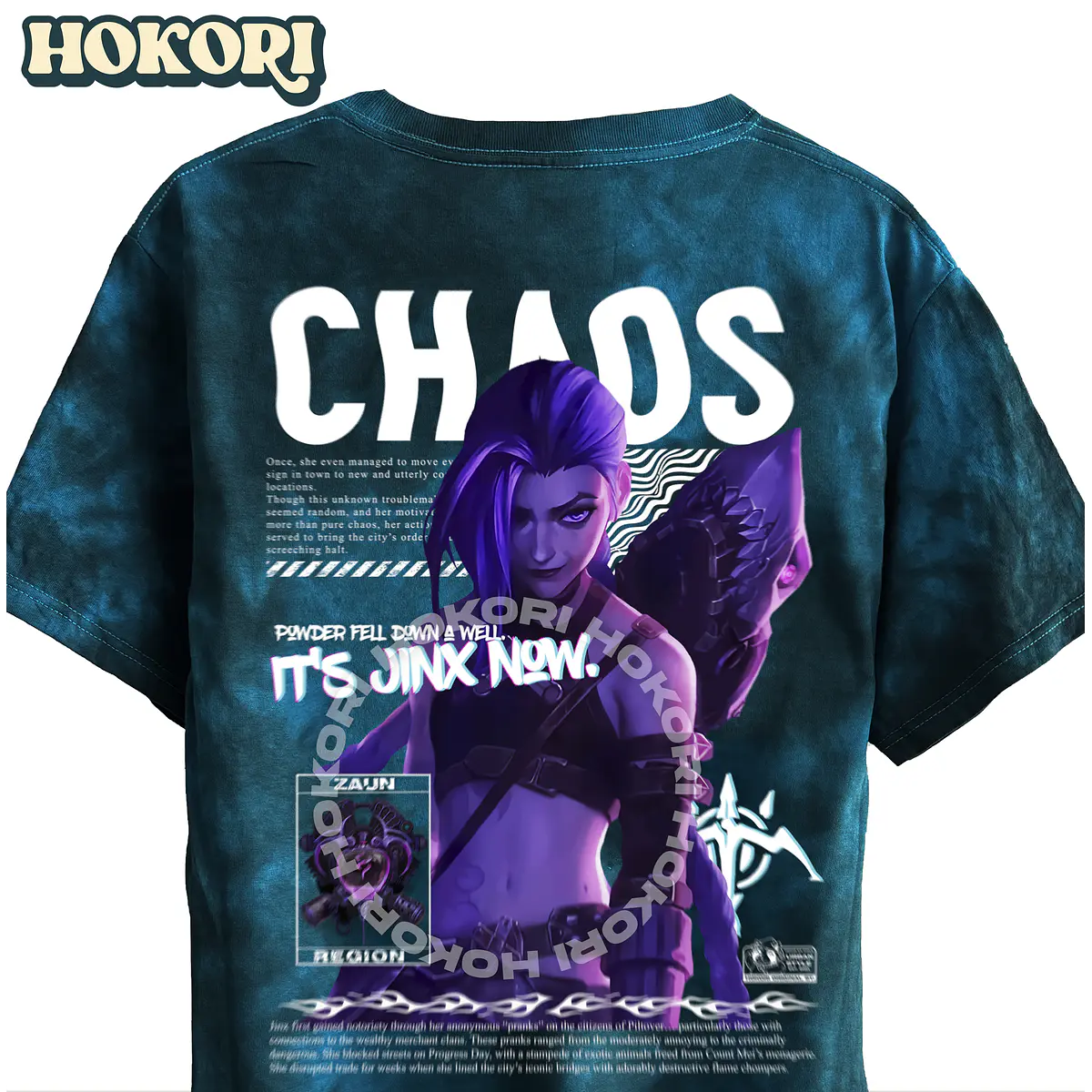 Polera Jinx Arcane