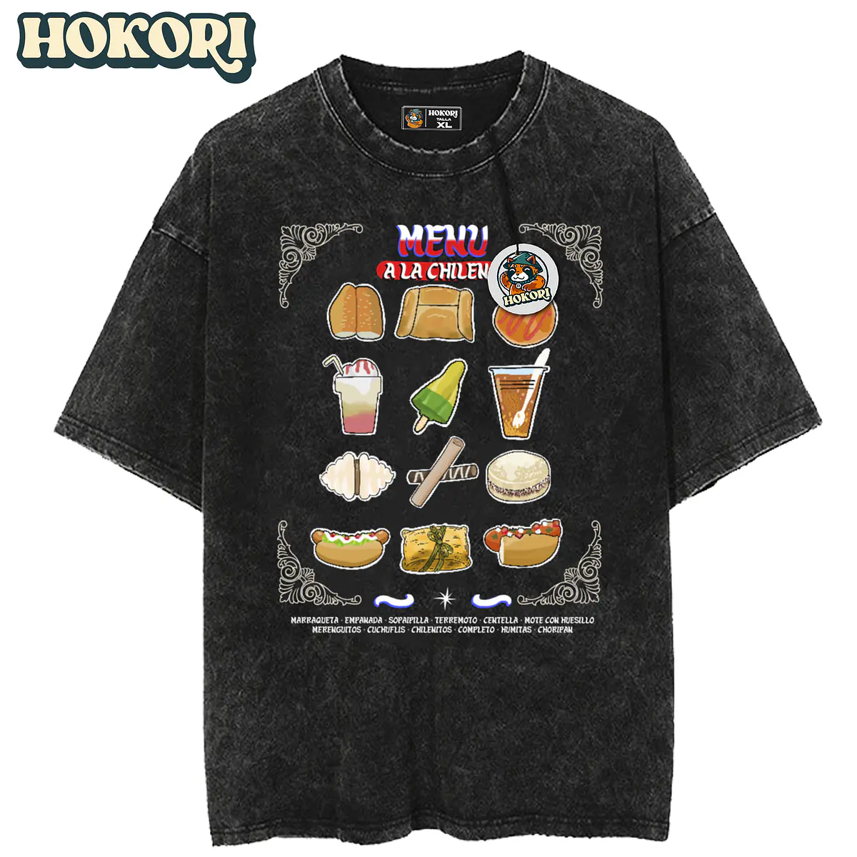 Polera Menu a la Chilena