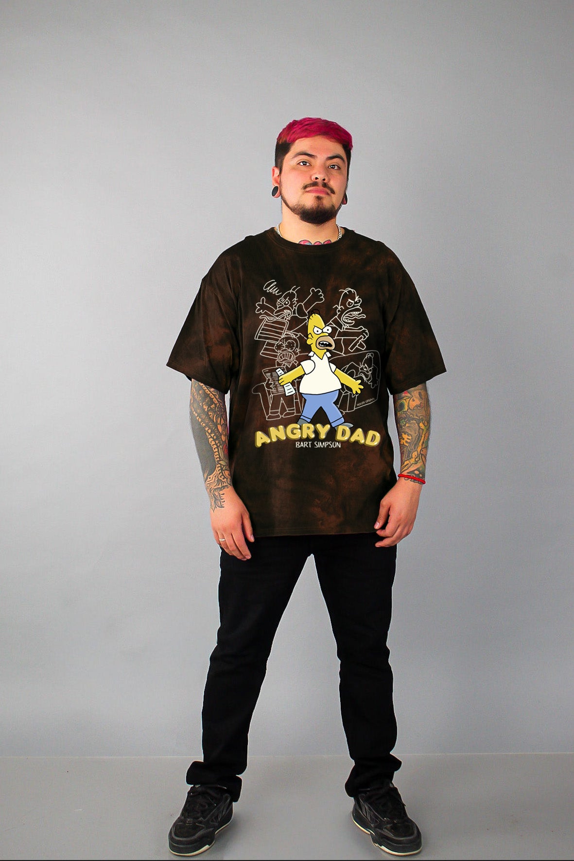 Polera Angry Dad (Papá Enojado)
