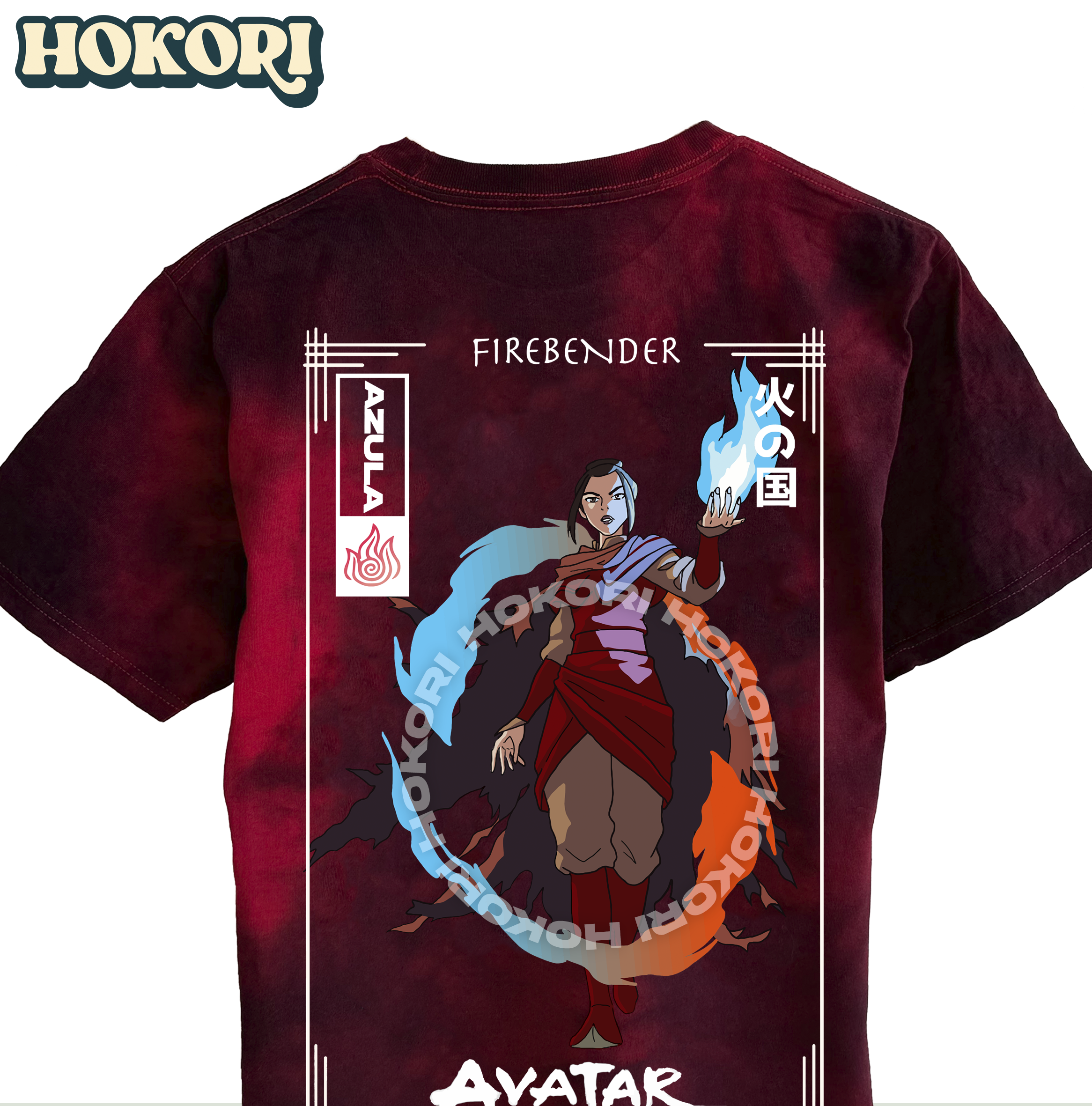 Polera Azula Firebender de Avatar