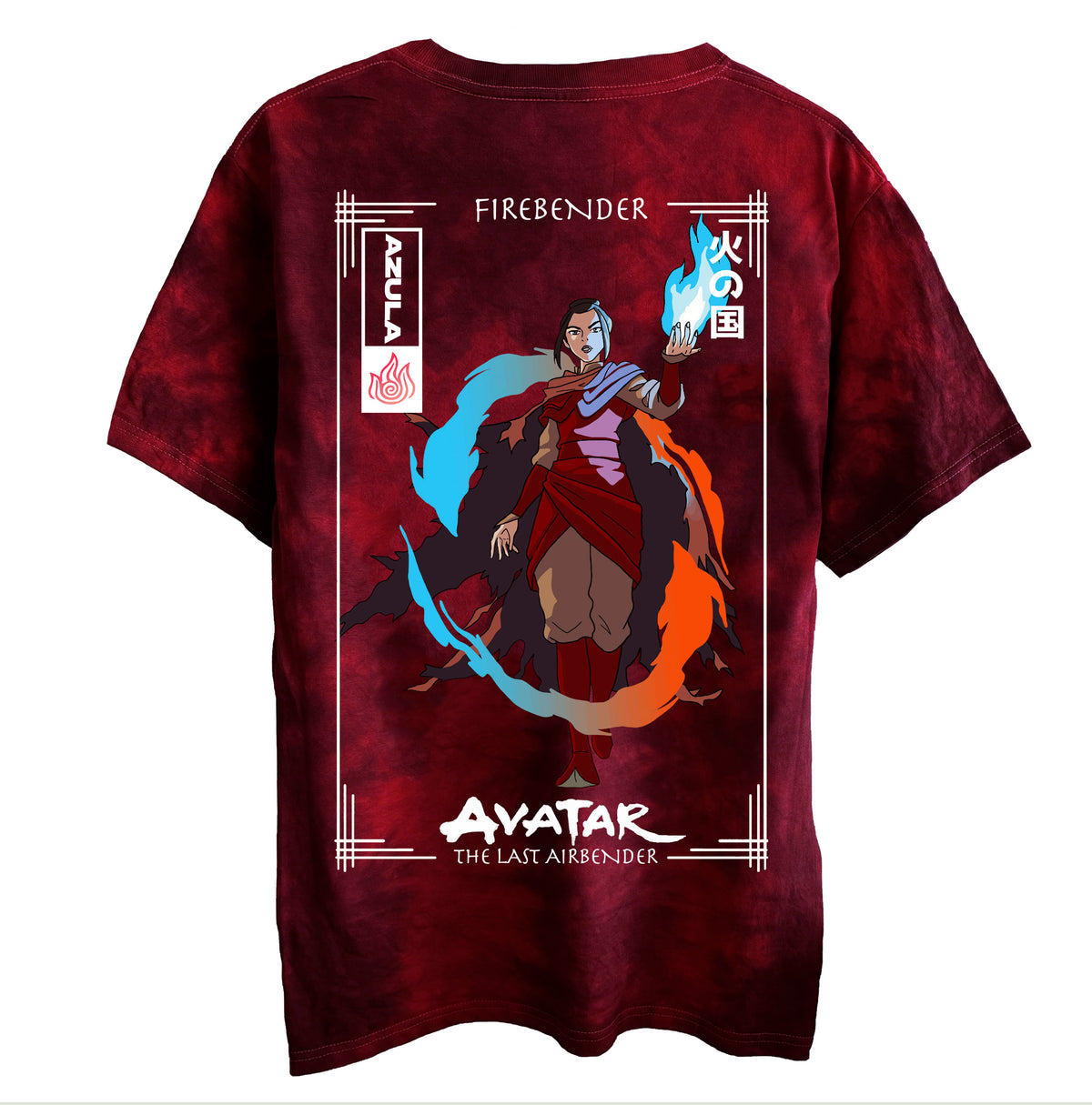 Polera Azula Firebender de Avatar