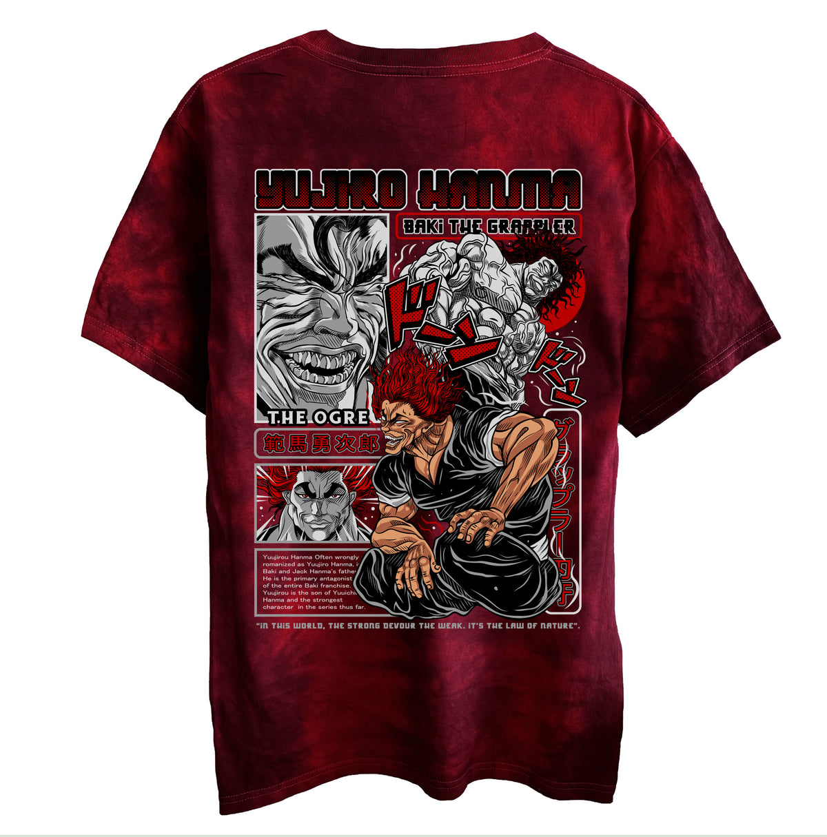 Polera Yujiro Hanma