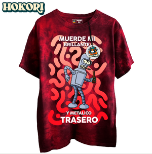 Polera Bender de Futurama