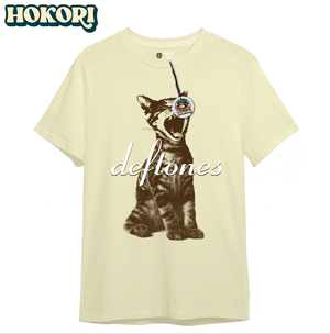 Polera Deftones Cat