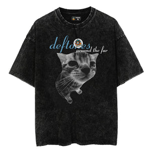 Polera Around the Fur Deftones