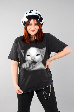 Polera Gato Burlon