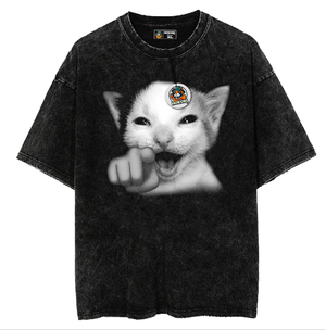 Polera Gato Burlon