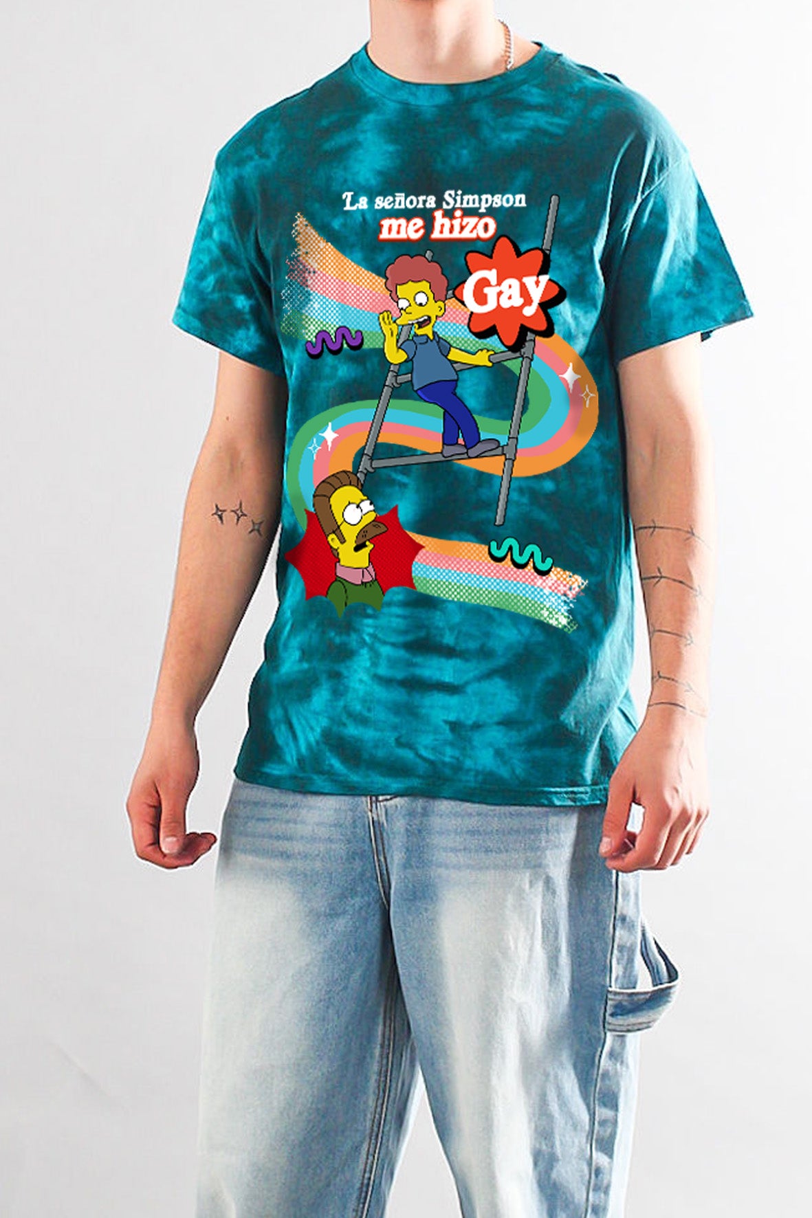 Polera La señora simpson me hizo gay