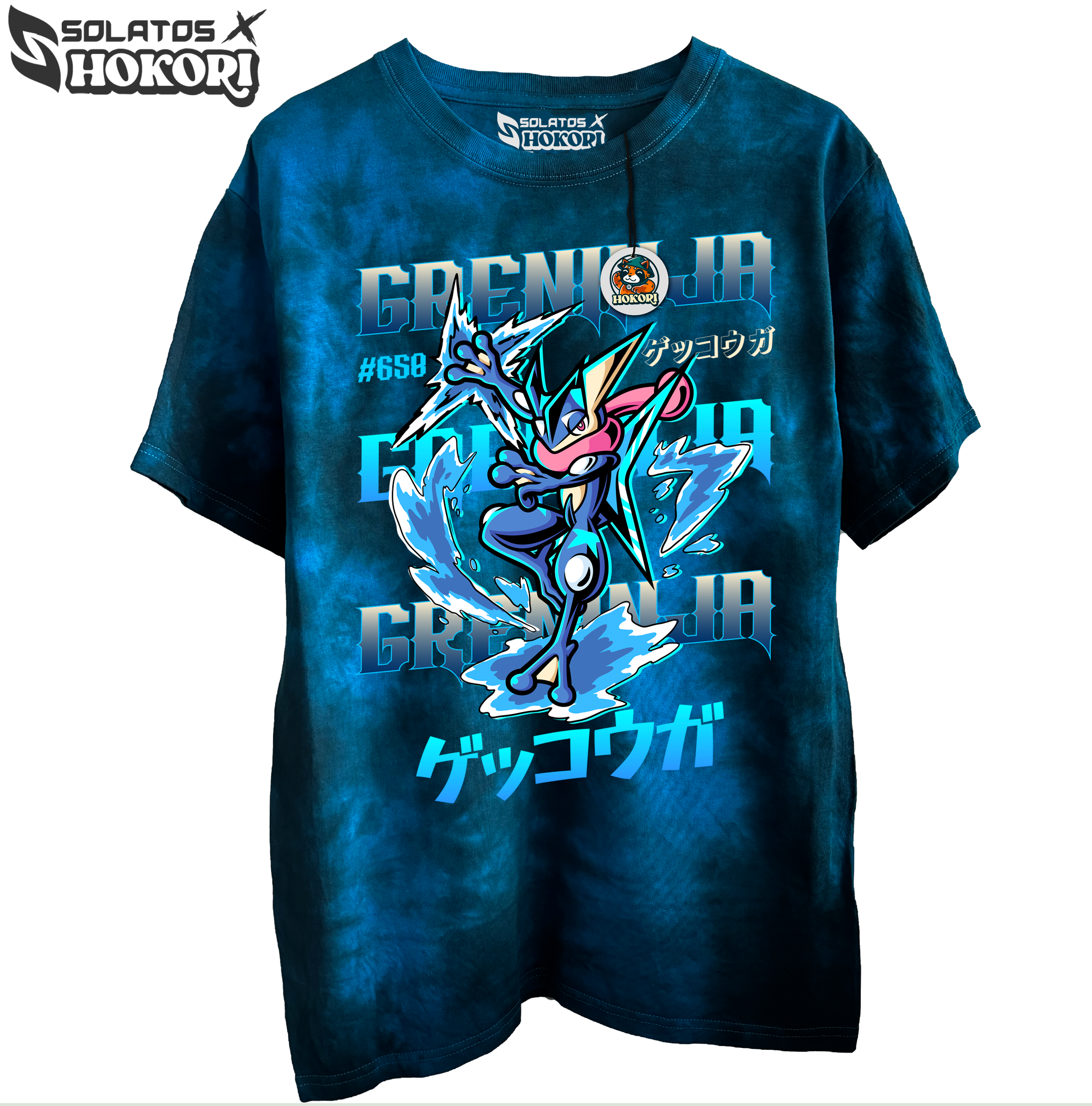 Polera Greninja x Solatos