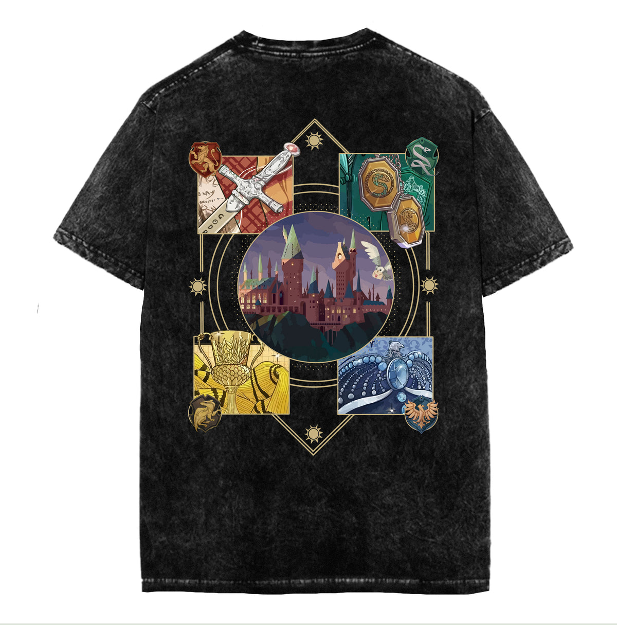 Polera Hogwarts Houses