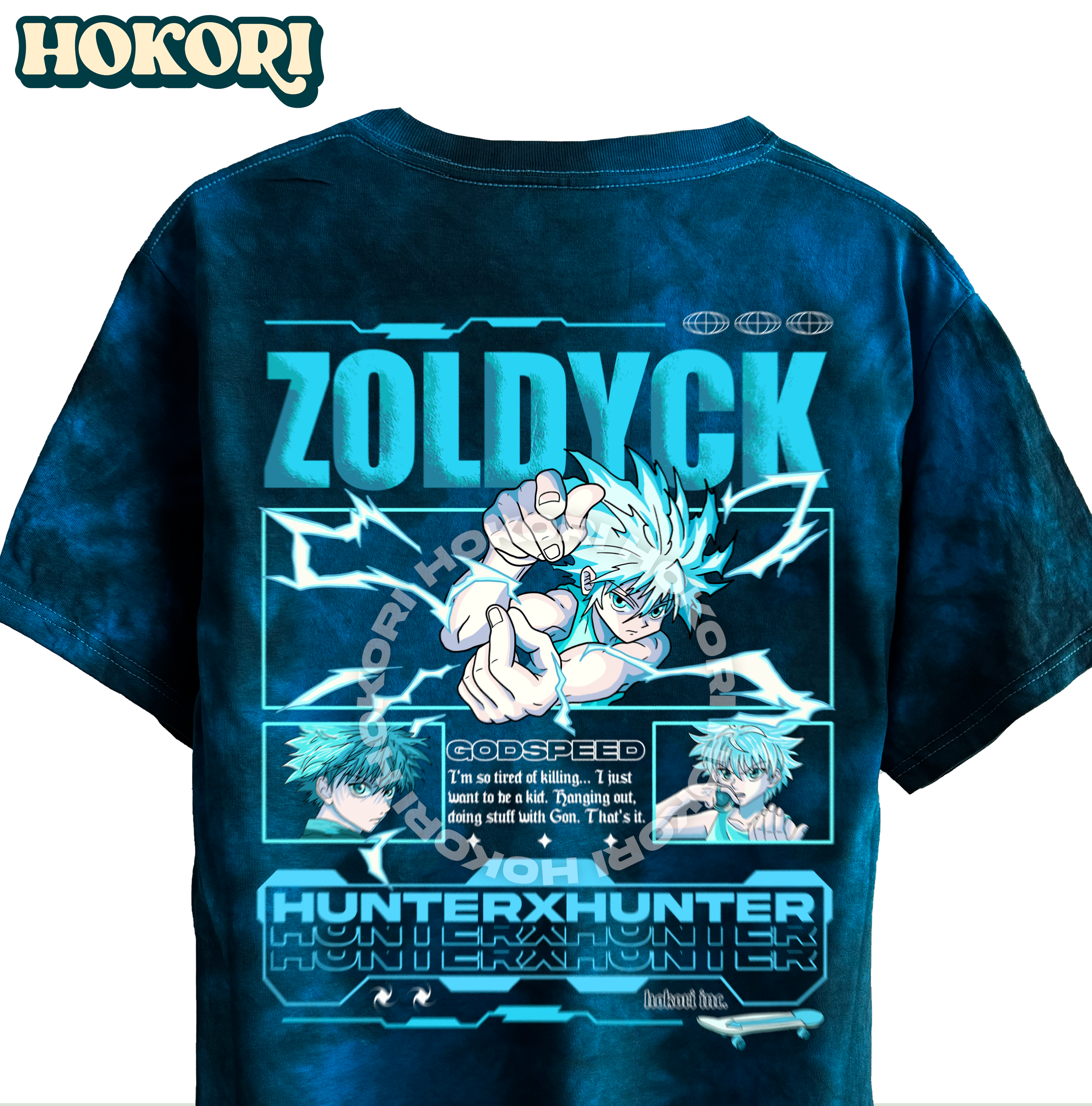 Polera Killua Godspeed
