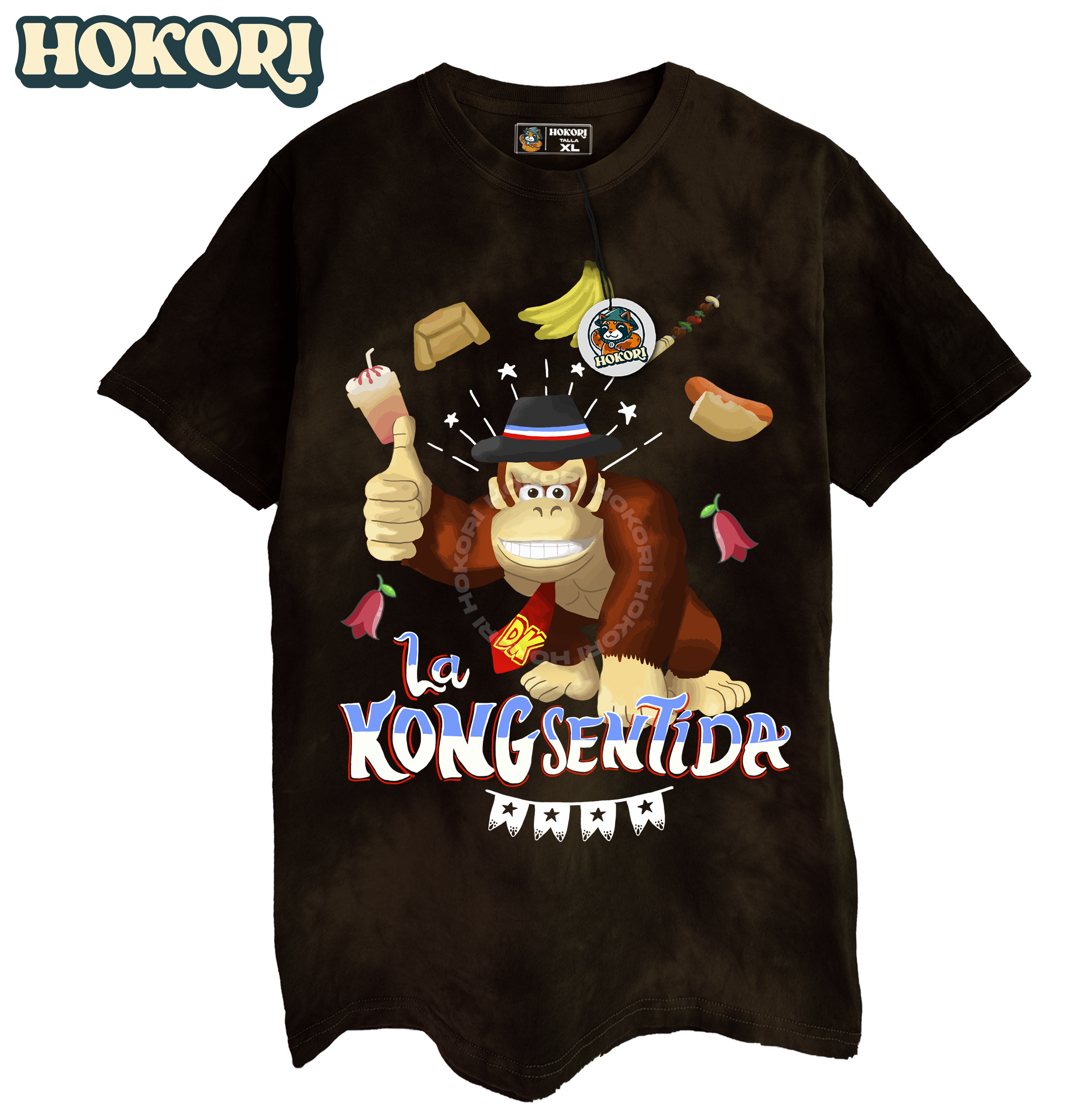 Polera La KongSentida de Donkey Kong