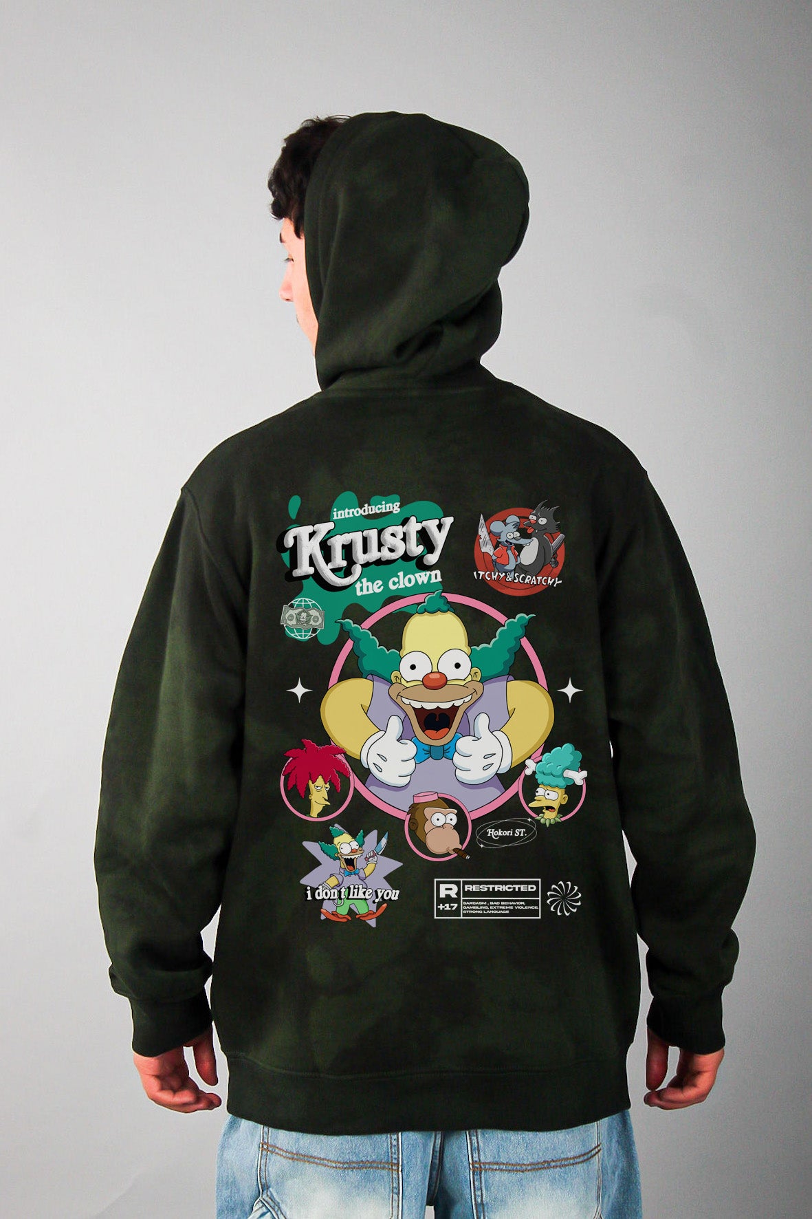 Poleron Krusty El Payaso