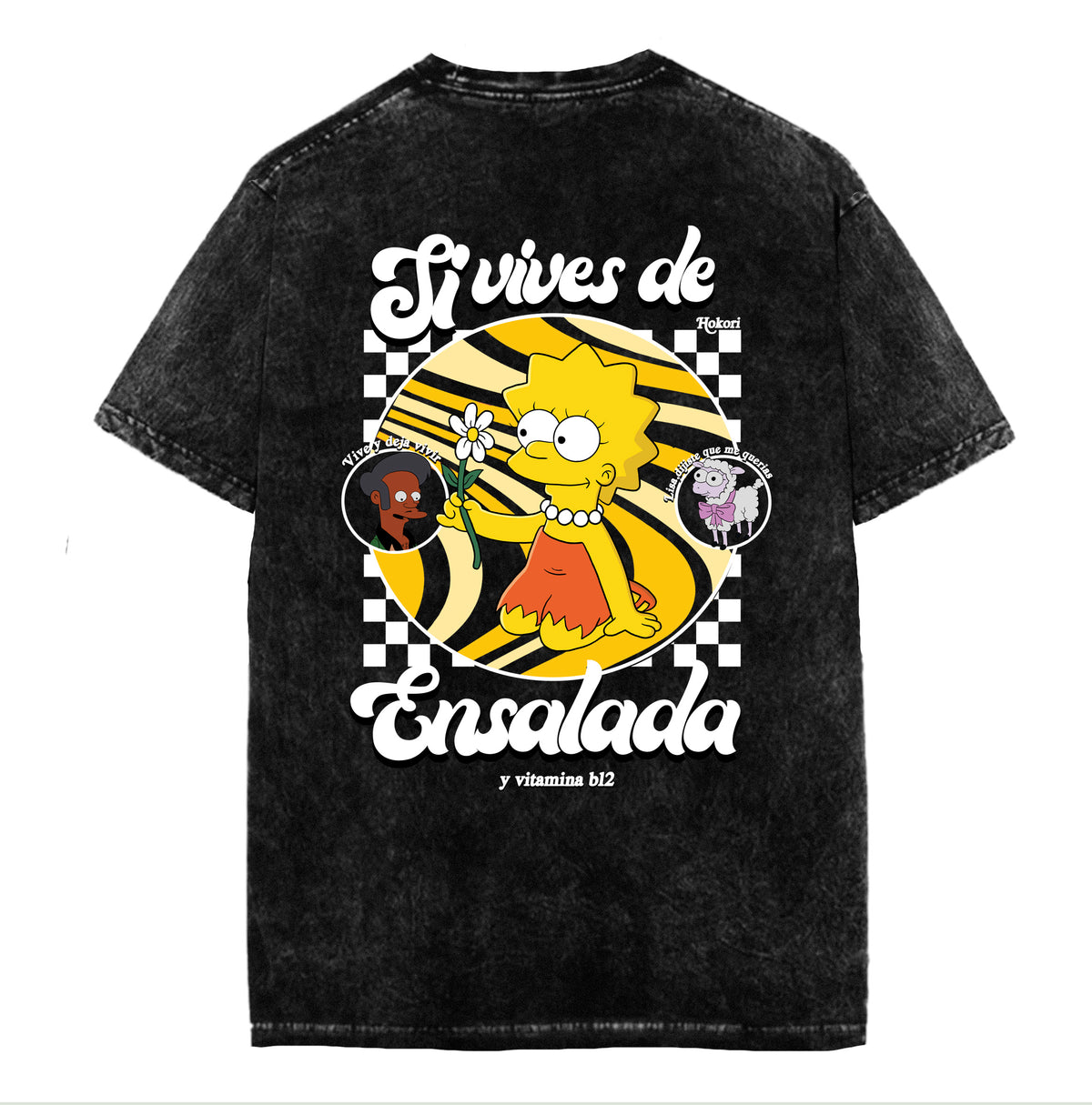 Polera Lisa Vegetariana