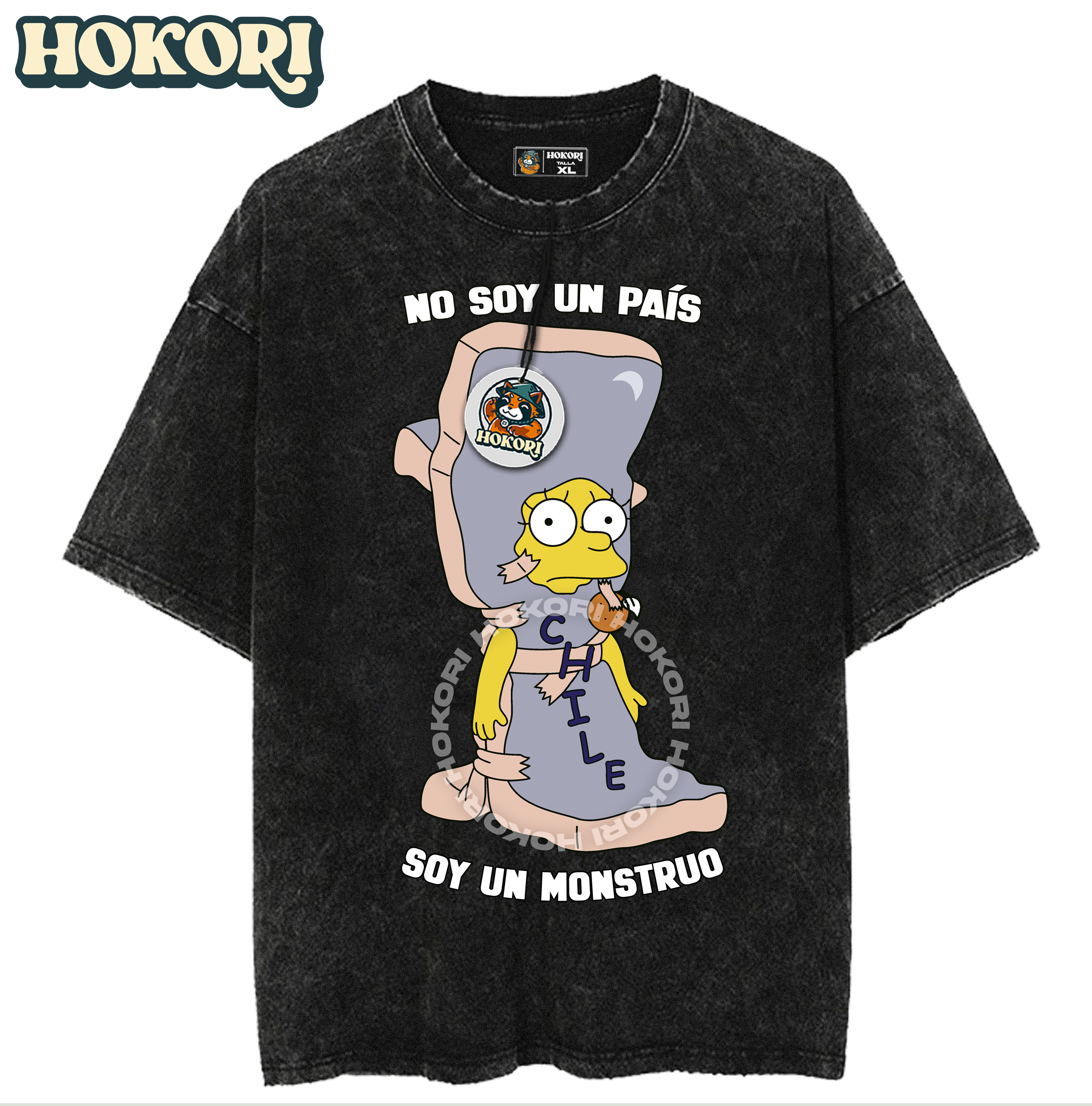 Polera Lisa Simpson Monstruo
