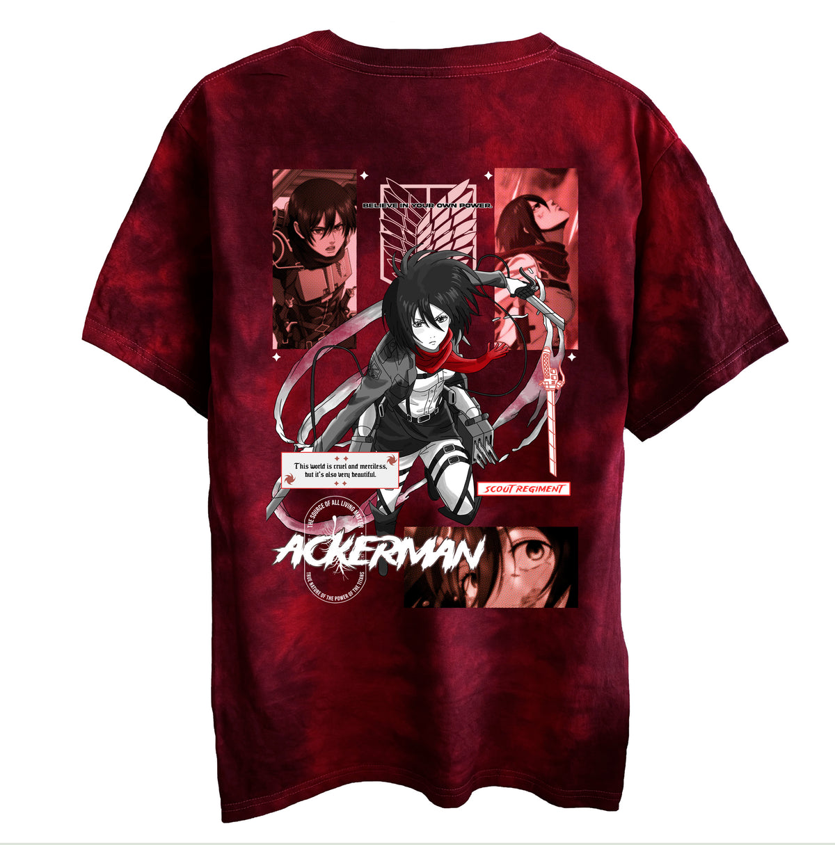 Polera Mikasa Ackerman SNK
