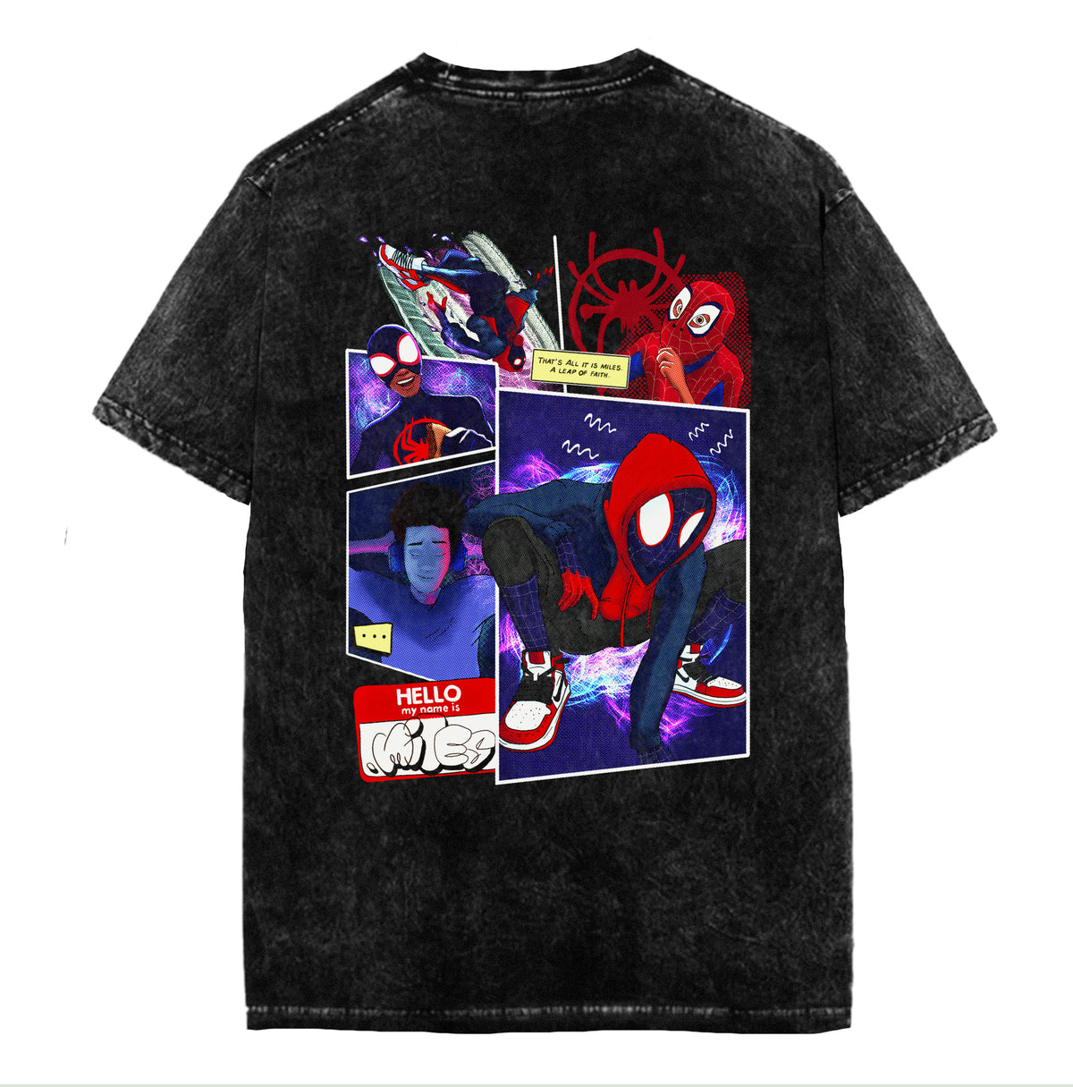 Polera Miles Morales Spiderman