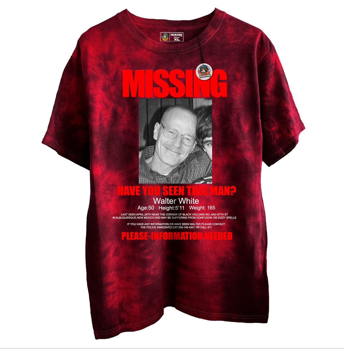 Polera Missing Walter White