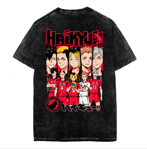 Polera Team Nekoma Haikyu!!