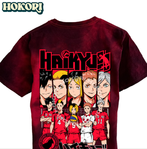 Polera Team Nekoma Haikyu!!