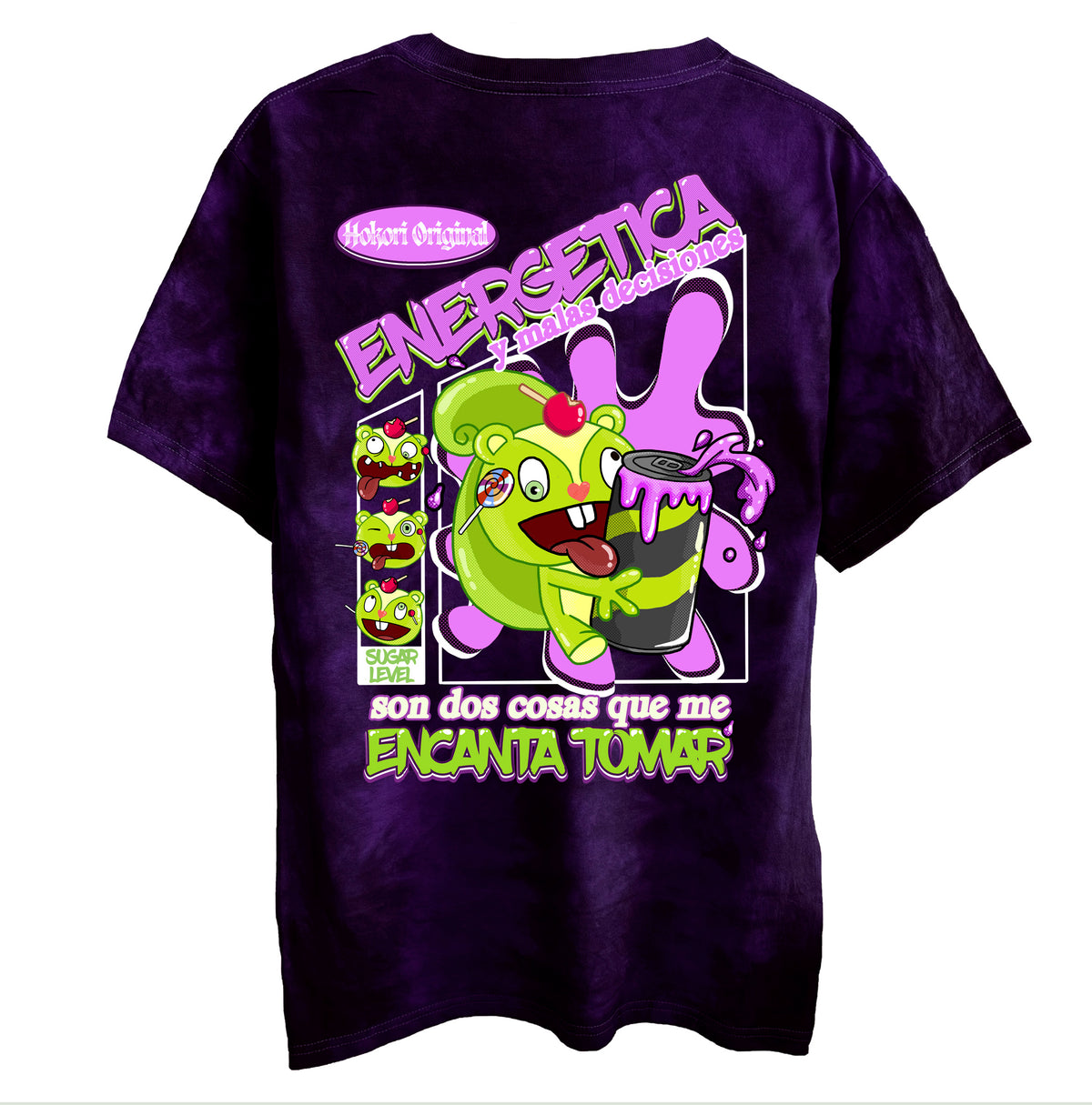 Polera Nutty Energetica Happy Tree Friends