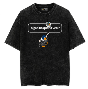 Polera Club Penguin - No quería venir