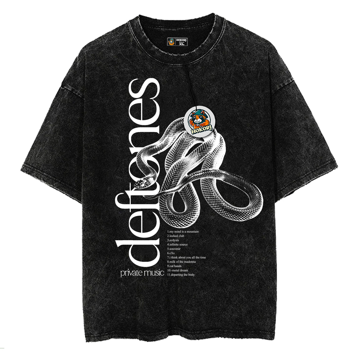 Polera Deftones Private Music