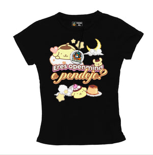 Baby Tee Openmind o Pendejo