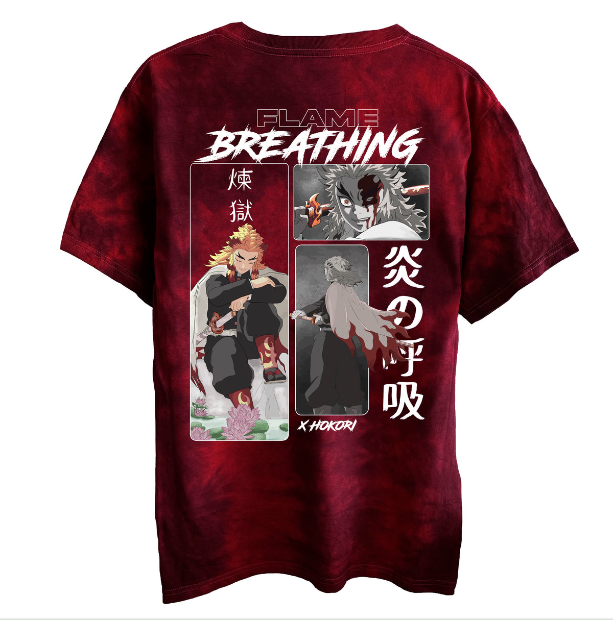 Polera Rengoku Kimetsu No Yaiba