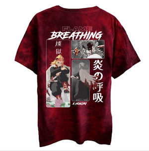 Polera Rengoku Kimetsu No Yaiba