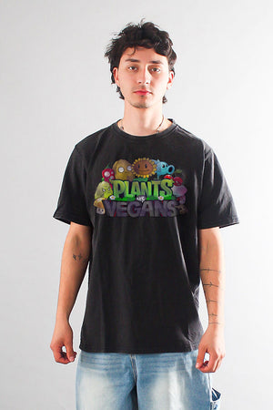 Polera Plantas vs Vegans