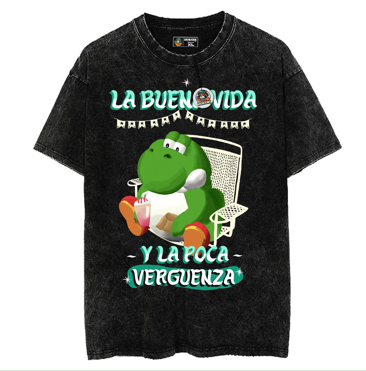 Polera Yoshi & el buen 18