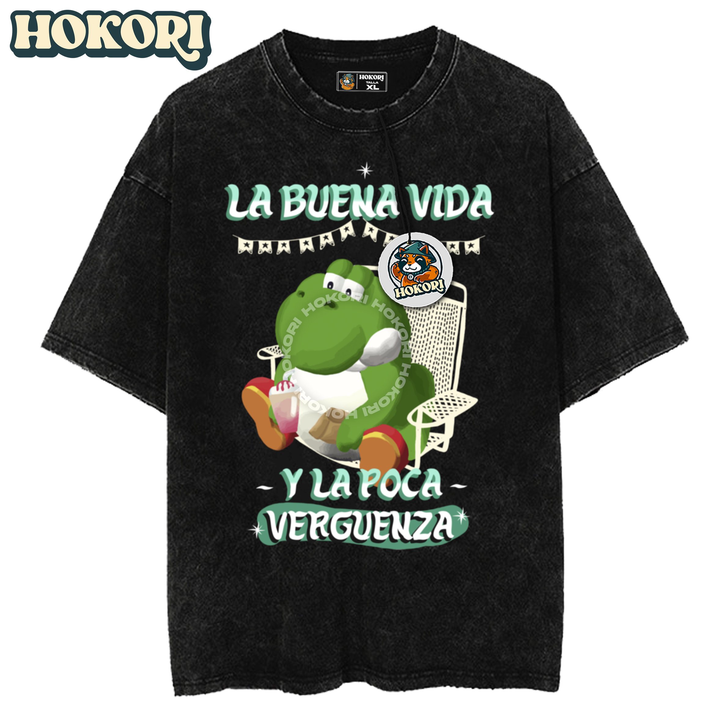 Polera Yoshi & el buen 18