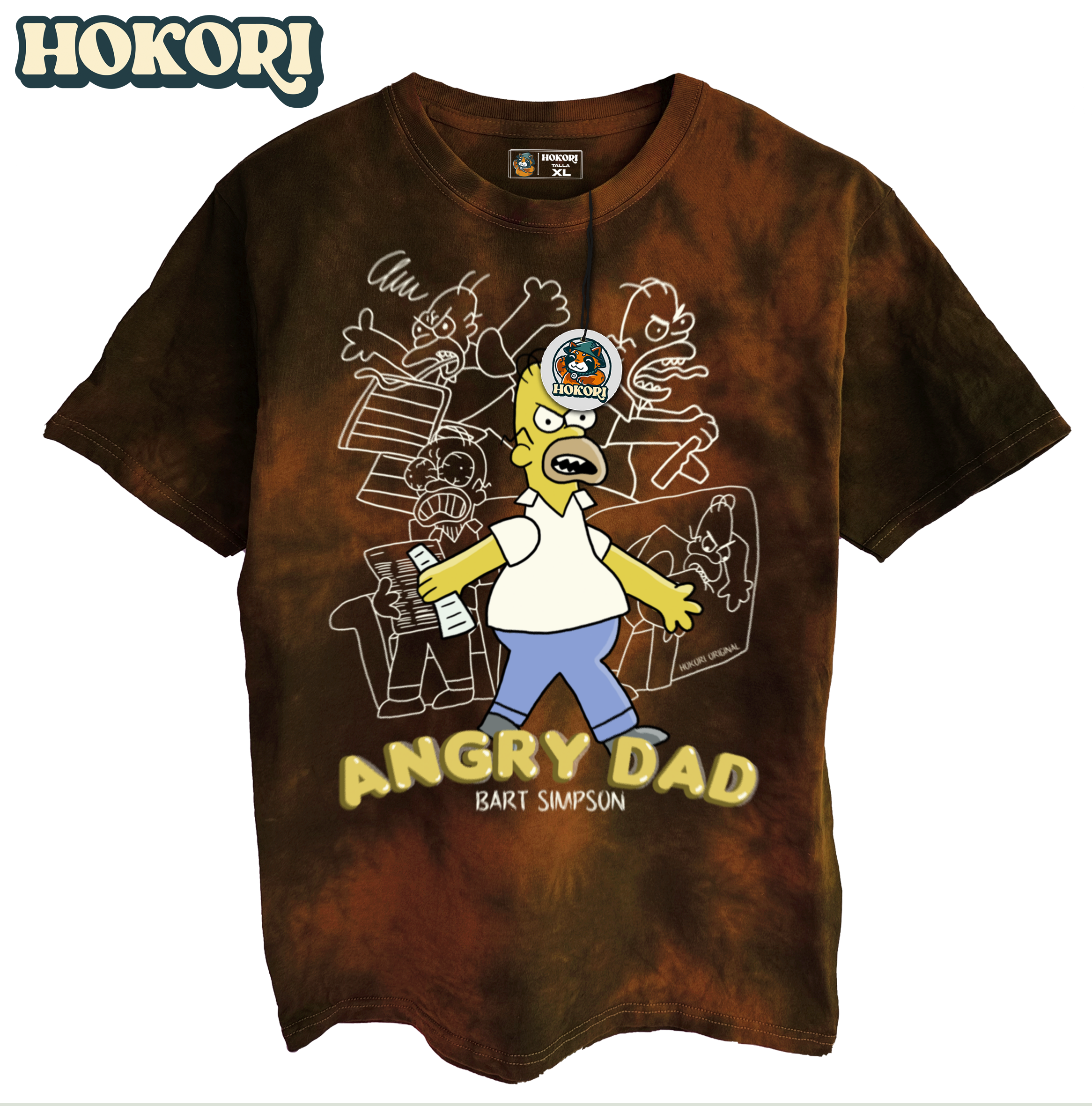 Polera Angry Dad (Papá Enojado)
