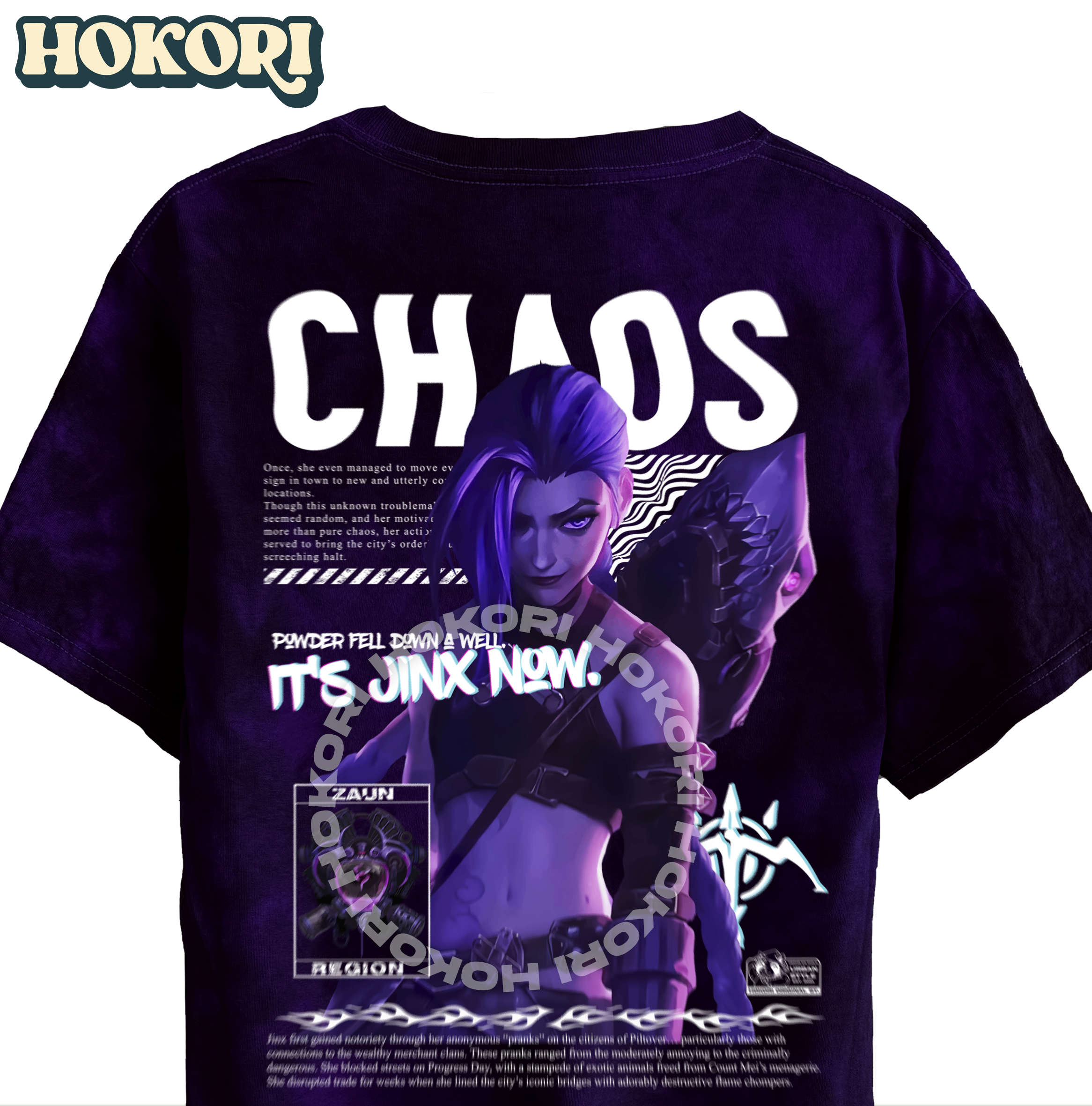 Polera Jinx Arcane