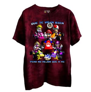 Polera Que te vaya bien Mario Kart