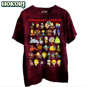 Polera Casita del Horror de Los Simpsons