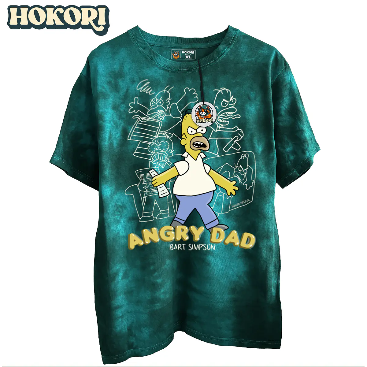 Polera Angry Dad (Papá Enojado)