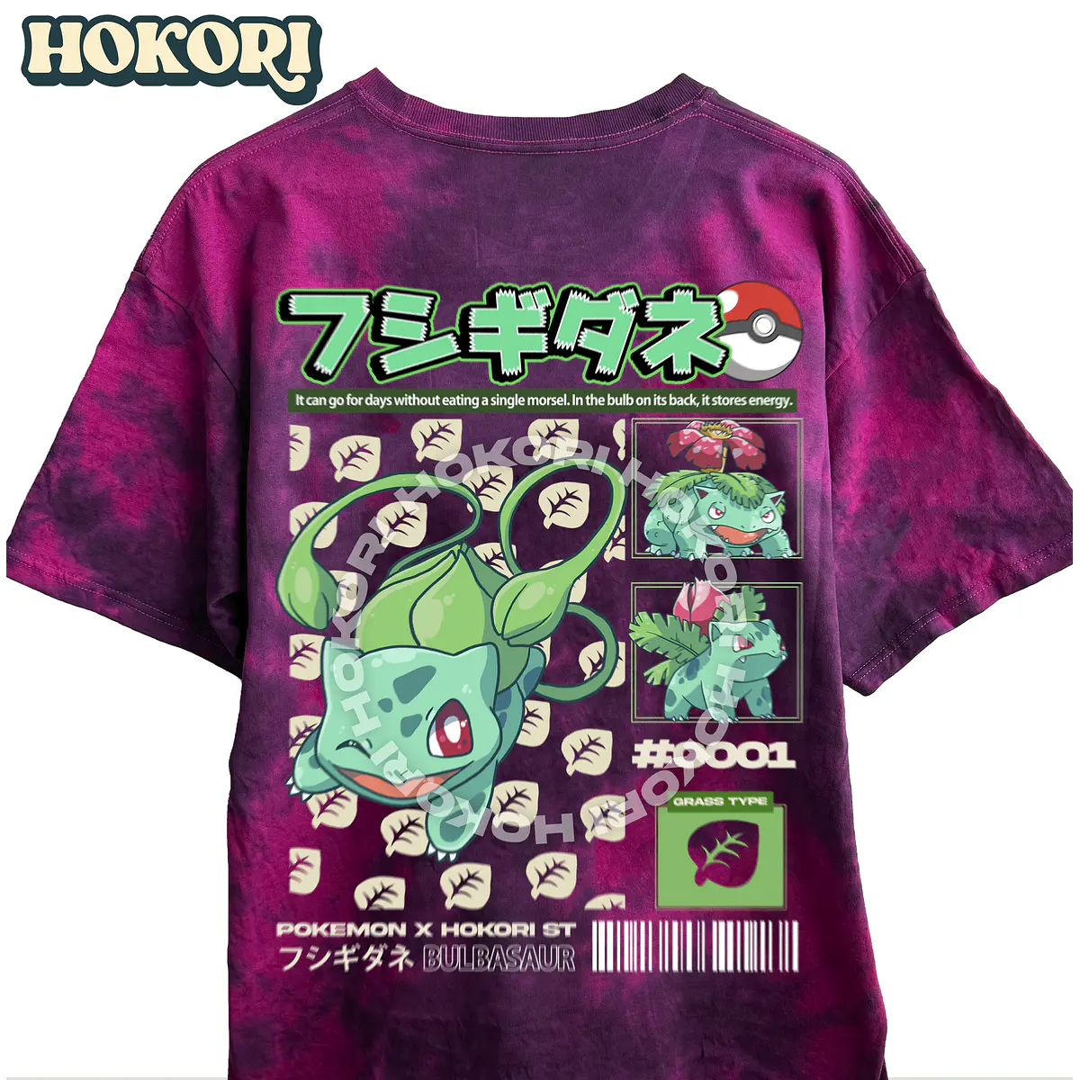 Polera Bulbasaur