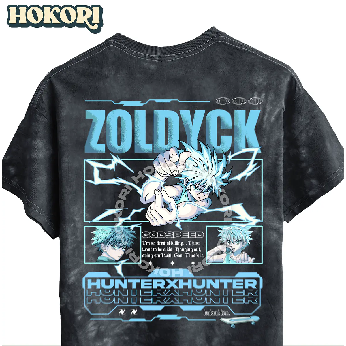 Polera Killua Godspeed