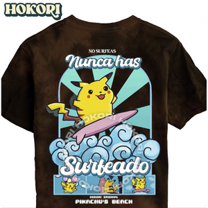 Polera Pikachu Surf