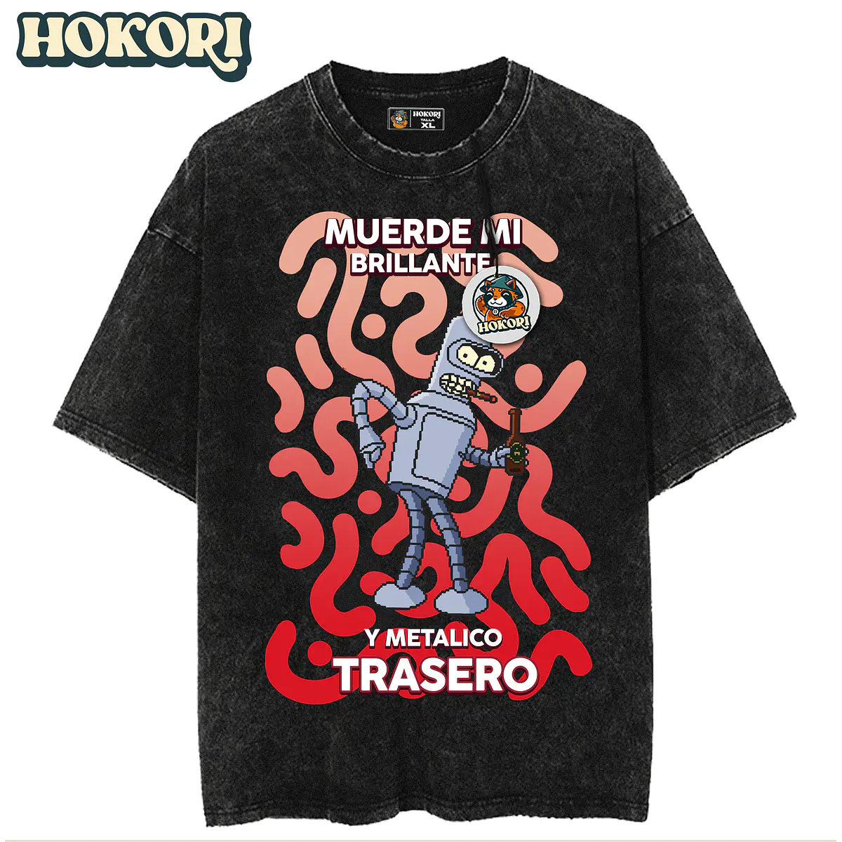 Polera Bender de Futurama