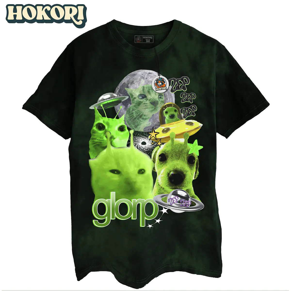 Polera Glorp Cat Alien