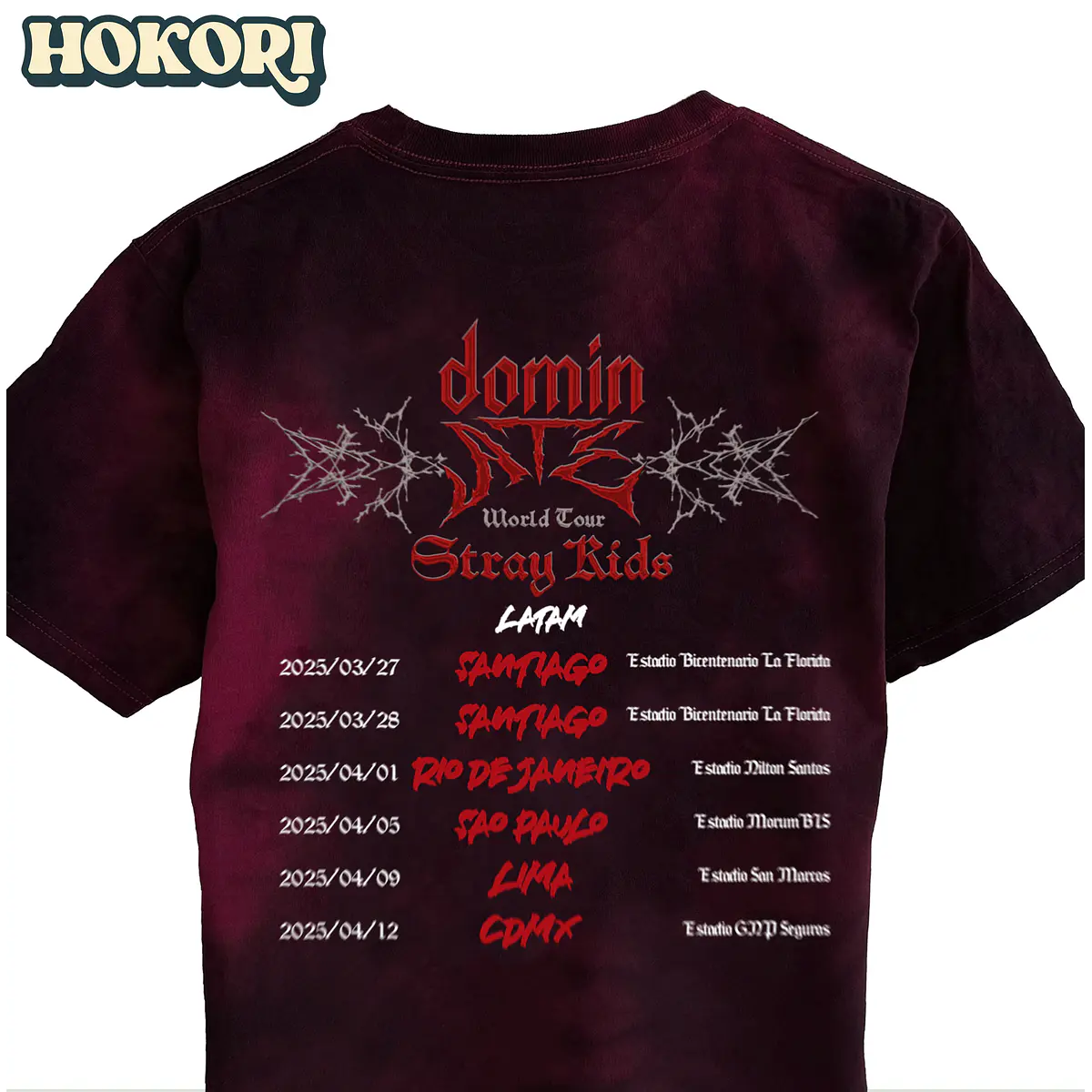 Polera Dominate World Tour