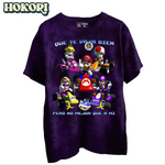 Polera Que te vaya bien Mario Kart