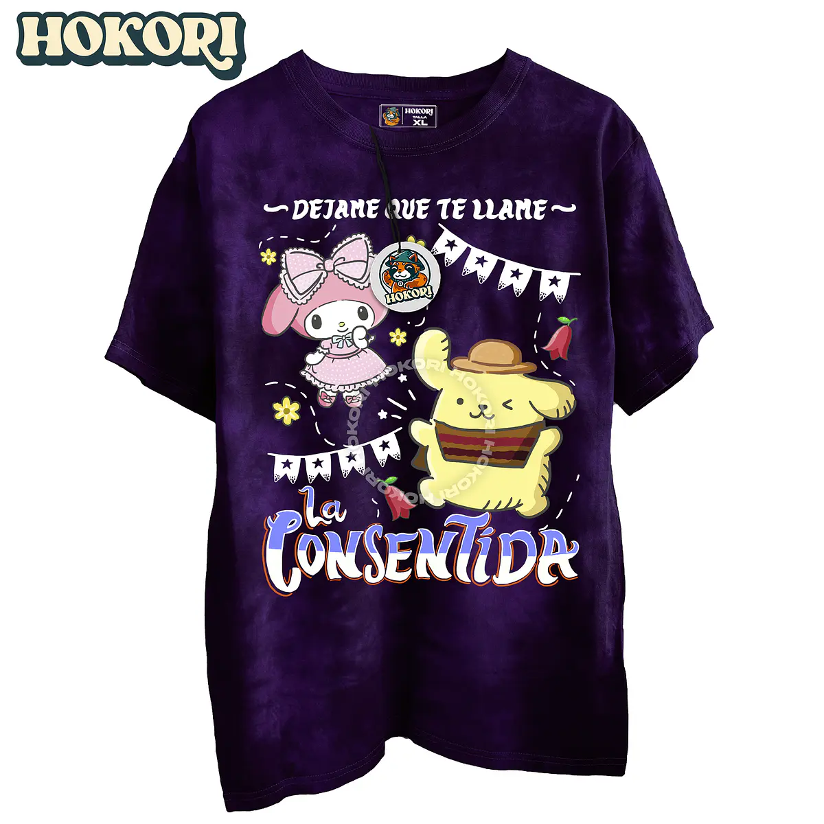 Polera Pompompurin & la Consentida